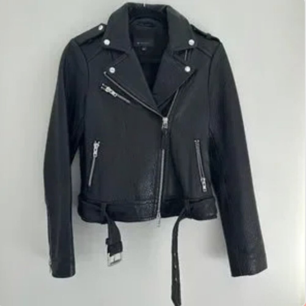 Mackage leather jacket